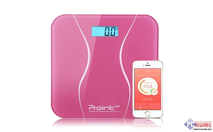 新品:普智智能健康秤 记录你的体重